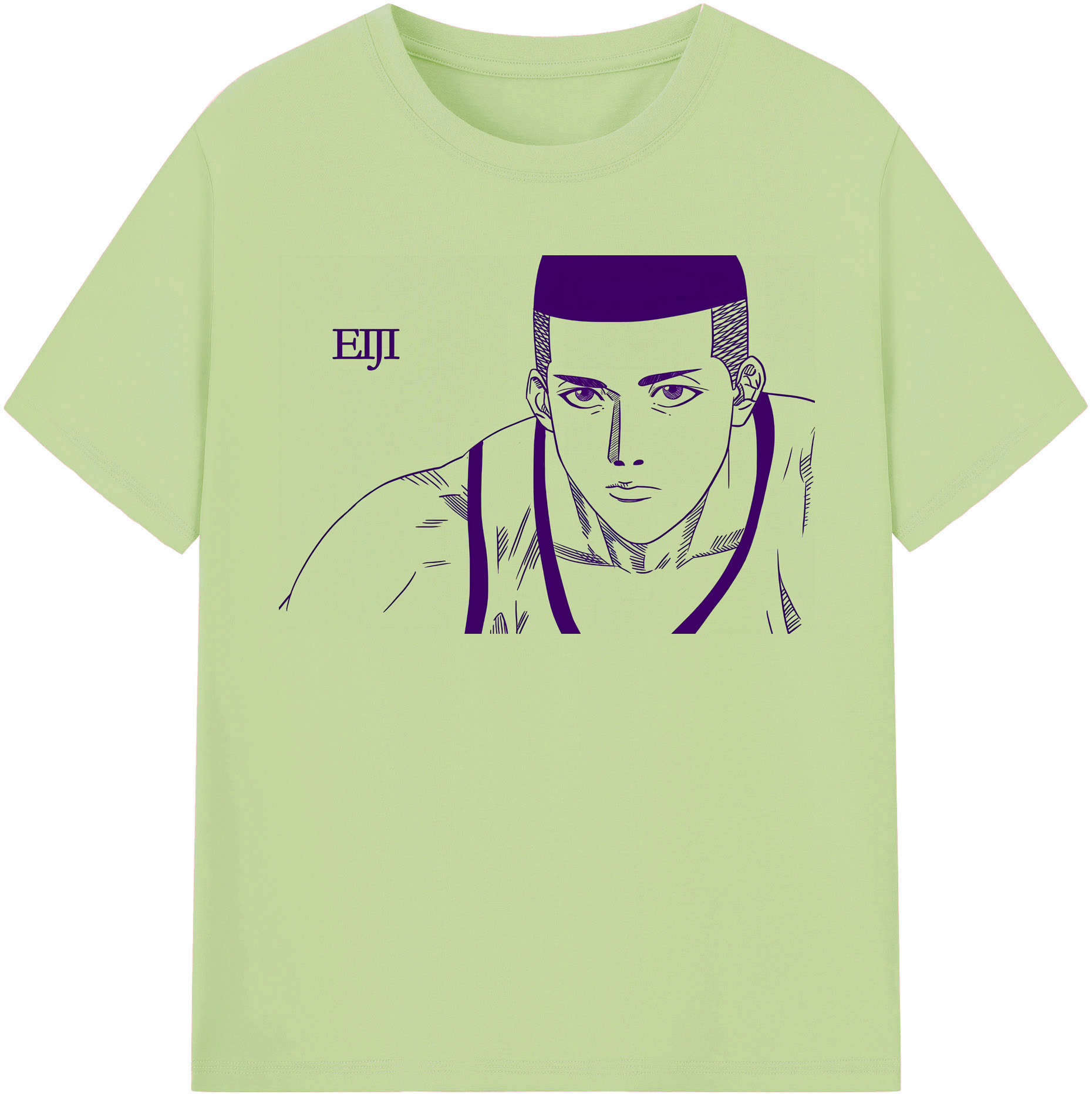 （画像用） SLAM DUNK／スラムダンク 綿100％半袖Tシャツ（フロントプリント）